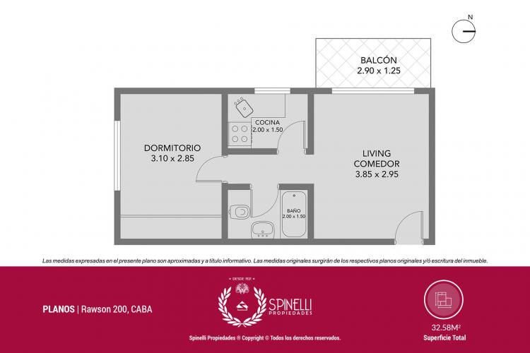 RAWSON 200 / Almagro - Capital Federal